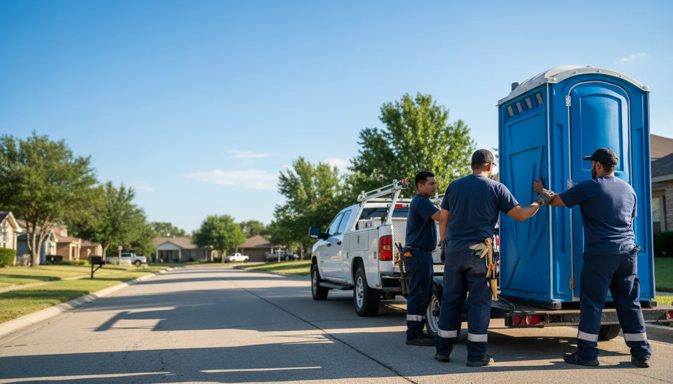 Portable Toilet Rental in Canton, IL near me